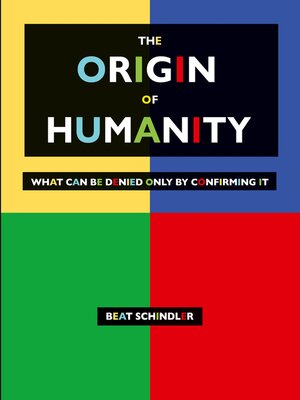 cover image of The origin of humanity